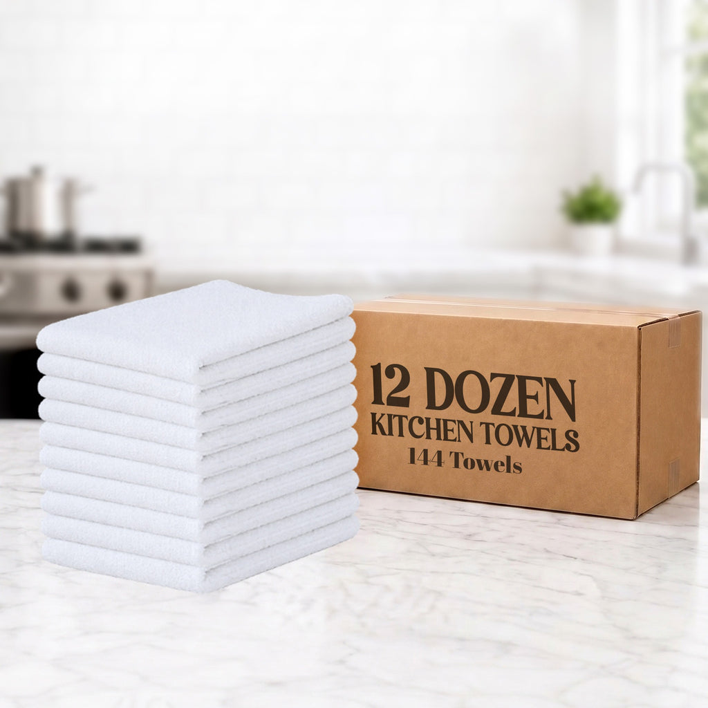Bar Mop Kitchen Towels – 12 Dozen / 144 Towels per Case | Restaurant & Cleaning Towels