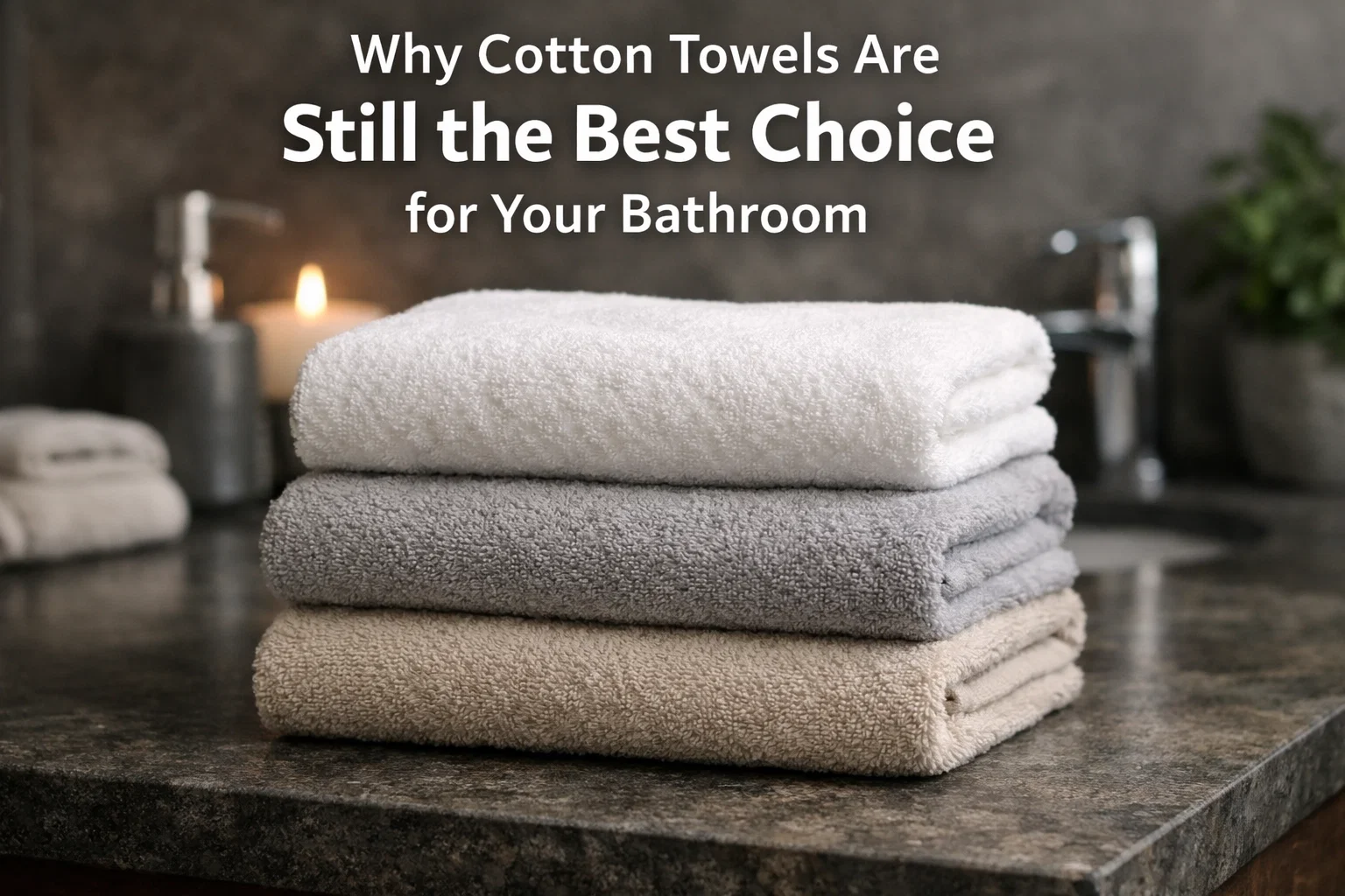 Why Cotton Towels Are Still the Best Choice for Your Bathroom